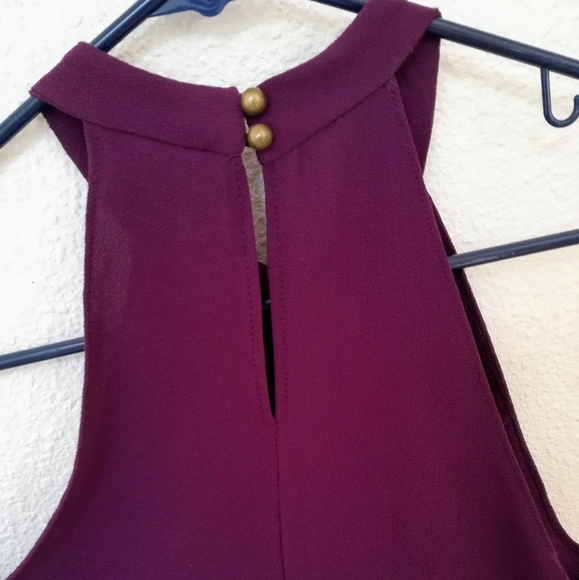 Purple Mimi Chica tank top - Picture 3 of 5